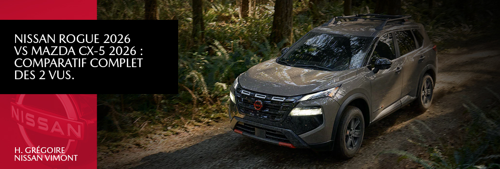 Nissan Rogue 2026 vs Mazda CX-5 2026