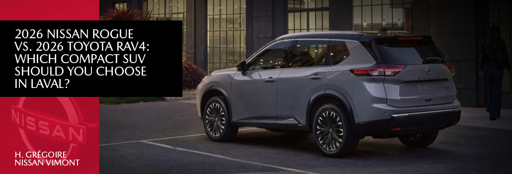 Nissan Rogue 2026 vs Toyota RAV4 2026