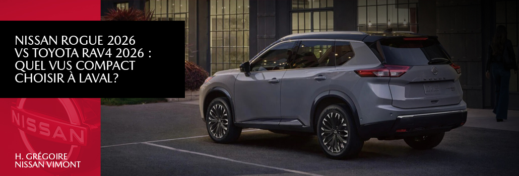 Nissan Rogue 2026 vs Toyota RAV4 2026